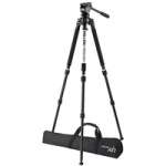 Miller (3001) Air Tripod System Includes Fluid Head (1042) Solo DV 2-Stage Aluminium Tripod (1630) Pan Handle (680) Air Softcase Miller (3001) Air Tripod System Includes Fluid Head (1042) Solo DV 2-Stage Aluminium Tripod (1630) Pan Handle (680) Air Softcase